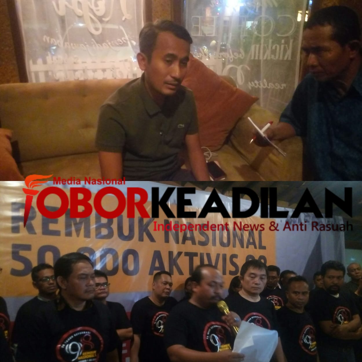 50.000 Mantan Aktivis 98 Seluruh nusantara akan berkumpul di Monas Bulan Juli Menyuarakan Aksi