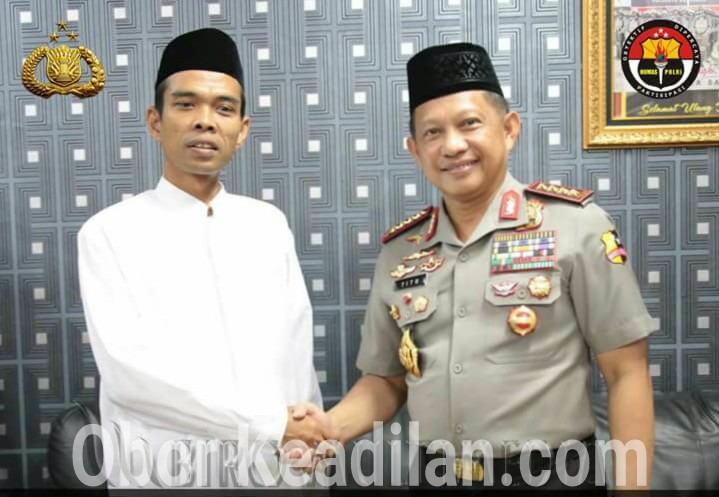Kapolri Jenderal Polisi Tito Karnavian ke Kota Batam Bertepatan Ada Ustadz Abdul Somad 
