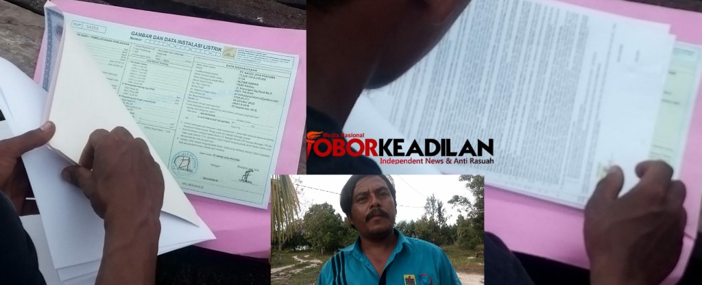 Demi Meraup Keuntungan Biro / Subcount PLN Duri Sebut Jatah Kabel Hanya 30 M Dari PLN