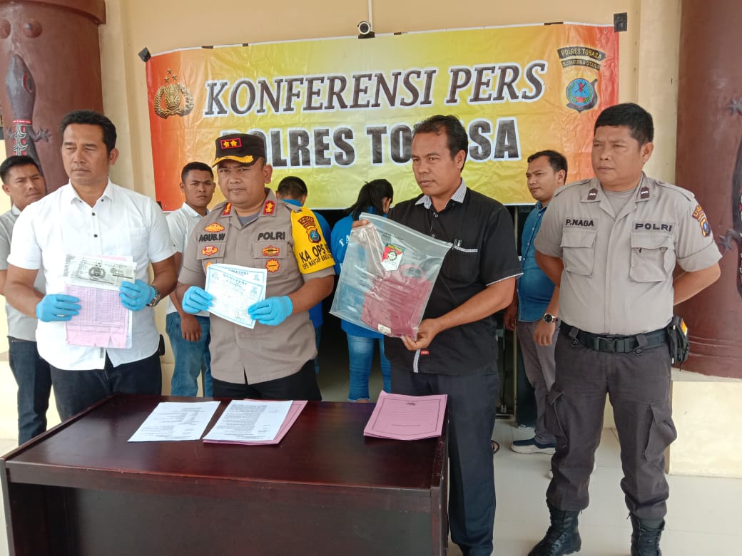Ini Progres Polres Tobasa Minggu Ini, Tangkap 3 Warga Kriminal 