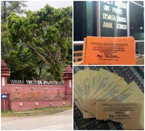 RESTRIBUSI WANA WISATA AIR PANAS PACET TIDAK TRANSPARAN, DANA PAD MASUK KANTONG PRIBADI