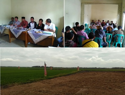 PROYEK PENIMBUNAN TANAH  SEMPAT DI TUTUP, PENGEMBANG GELAR RAPAT