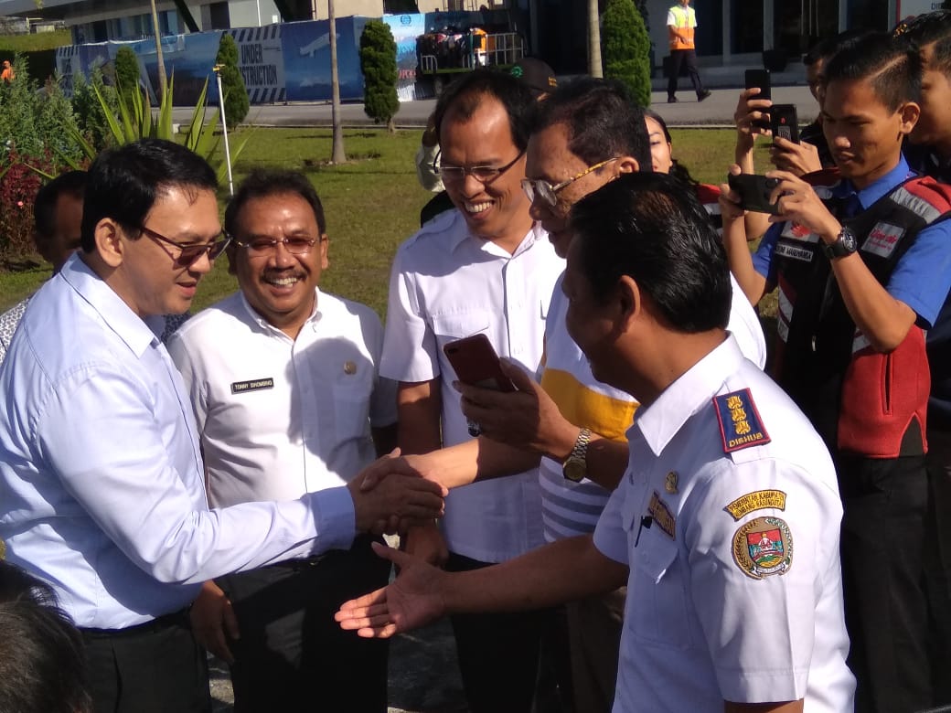 Ahok Dan Bos PT.Japfa Comfeed Indonesia.Tbk ke Lintong Nihuta-Humbahas