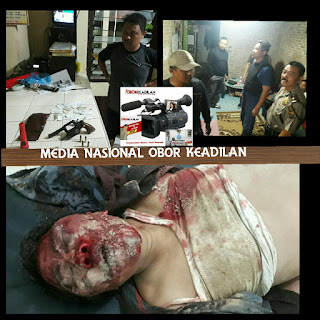 DORRRR.. PELAKU INGIN BUNUH ANAK KORBAN , BERUNTUNG PELOR SENPI MALING ITU MELESET 