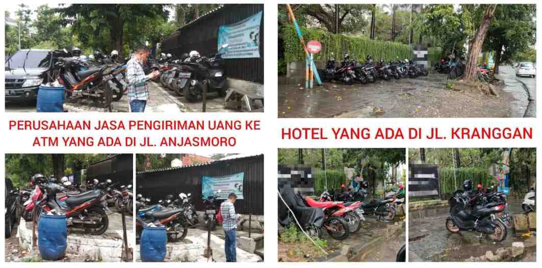 Maraknya Trotoar Yang di Jadikan Lahan Parkir Oleh Perusahaan Hotel dan Perusahaan Jasa di Surabaya