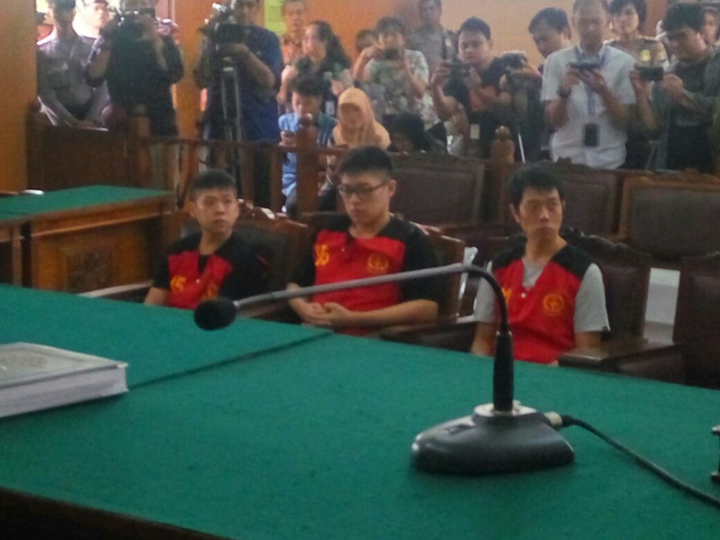 8 Terdakwa Gembong Narkoba Asal Tiongkok  Akhirnya Divonis Hukuman Mati