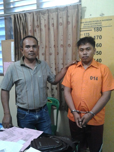 PENJUAL TOGEL DI TANGKAP UNIT POLSEK MEDAN BARU 