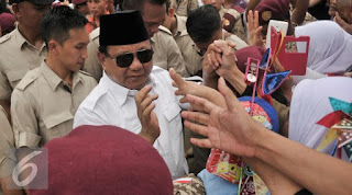Prabowo Bilang , Gaji Wartawan Kecil, Kelihatan dari Muka Kalian