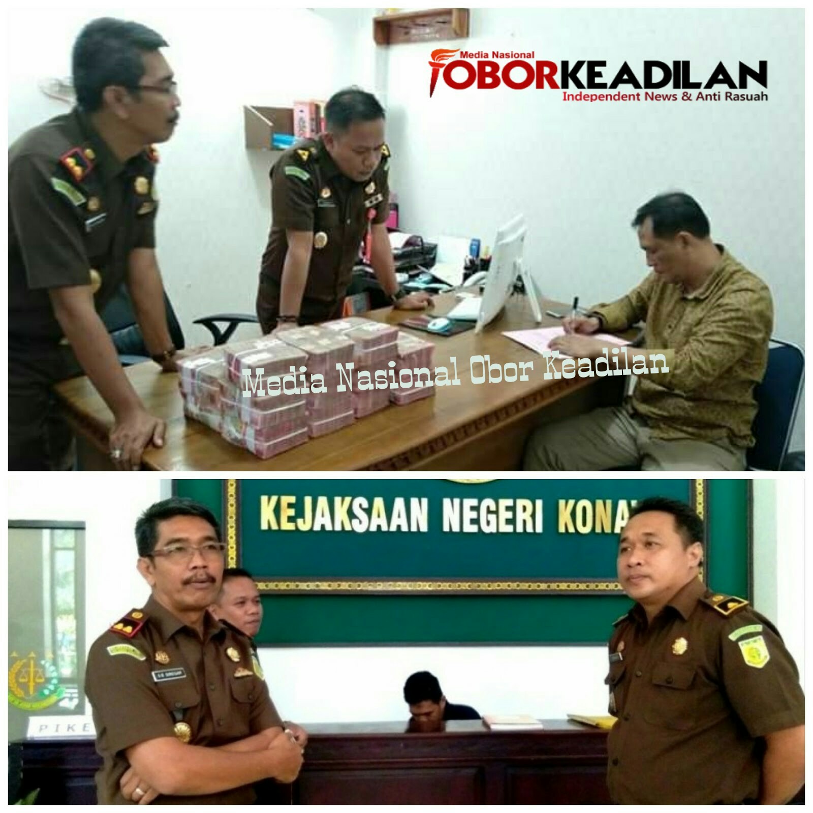 SEKDA KABUPATEN KONAWE, JADI TERSANGKA KASUS KORUPSI, 2,3 MILIAR. 