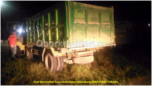 Oknum Polisi Tobasa  Bisnis  Kayu Ilegal , Kapolda Sumut Kecolongan lagi 