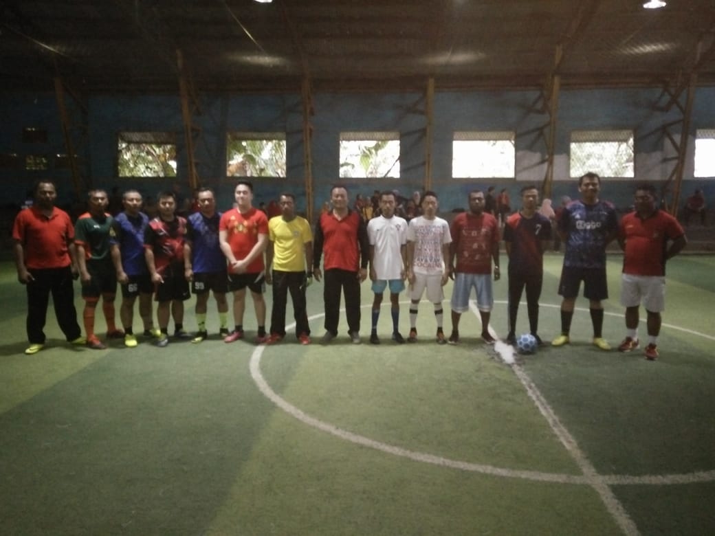 Footsall : HUT Bhayangkara Ke 72, Tim Perwira Menumbangkan Tim Pers