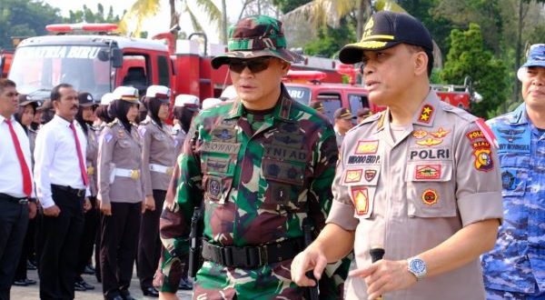 Kapolda Riau Pimpin Dalam Rangka Persiapan Pemilu 2019