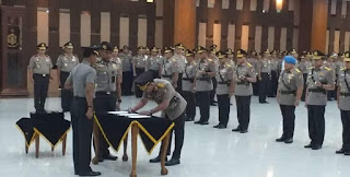 Kapolri Lantik Irjen Pol Listyo Sigit Jadi Kabareskrim Polri