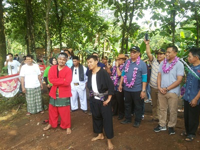 WAKIL WALIKOTA TANGERANG SELATAN, BUKA PESTA PANEN LEMBAH HIJAU