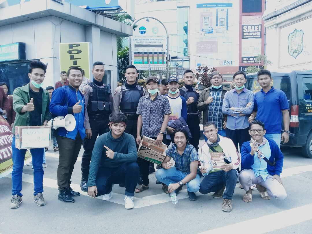 HIMMIA Turut Peduli Dengan Bencana Erupsi Gunung Sinabung Mengadakan Aksi Galang Dana 