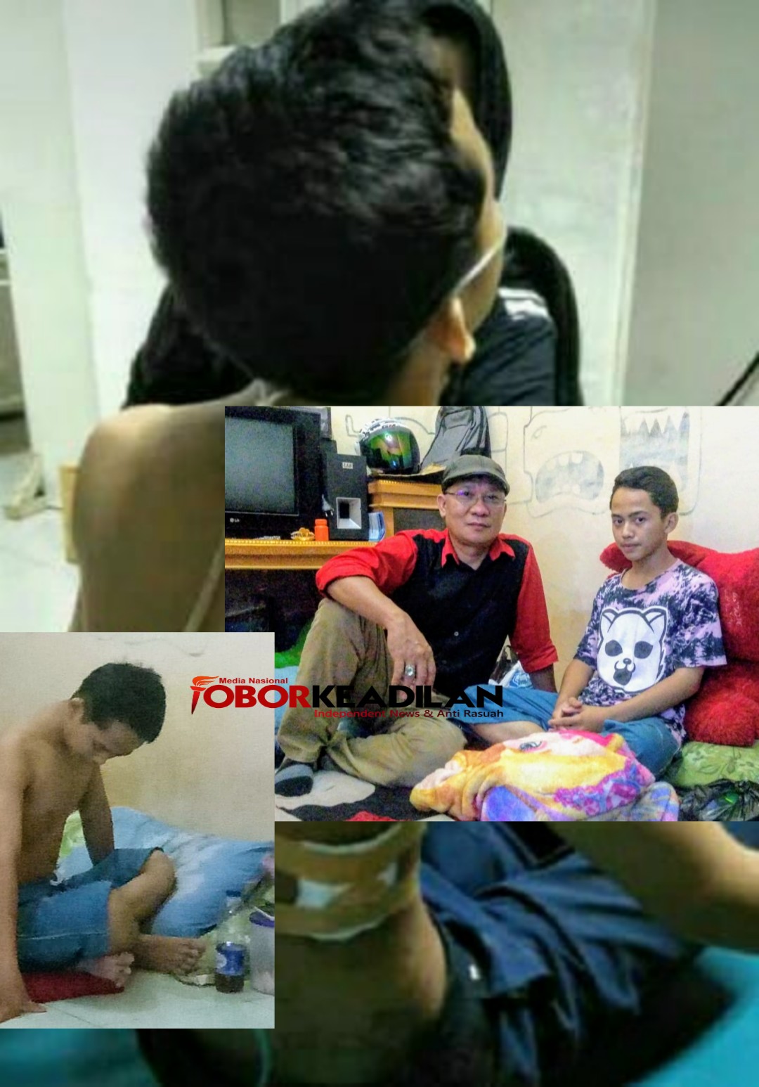 Adit (15), Anak Yatim-piatu Dibacok Anak SMK Prestek Cikande, Ketum PPWI: Tangkap Pelakunya