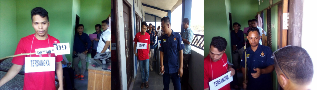 POLRES MABAR NTT GELAR REKON KASUS PENEMUAN MAYAT DI BUKIT CINTA LABUAN BAJO