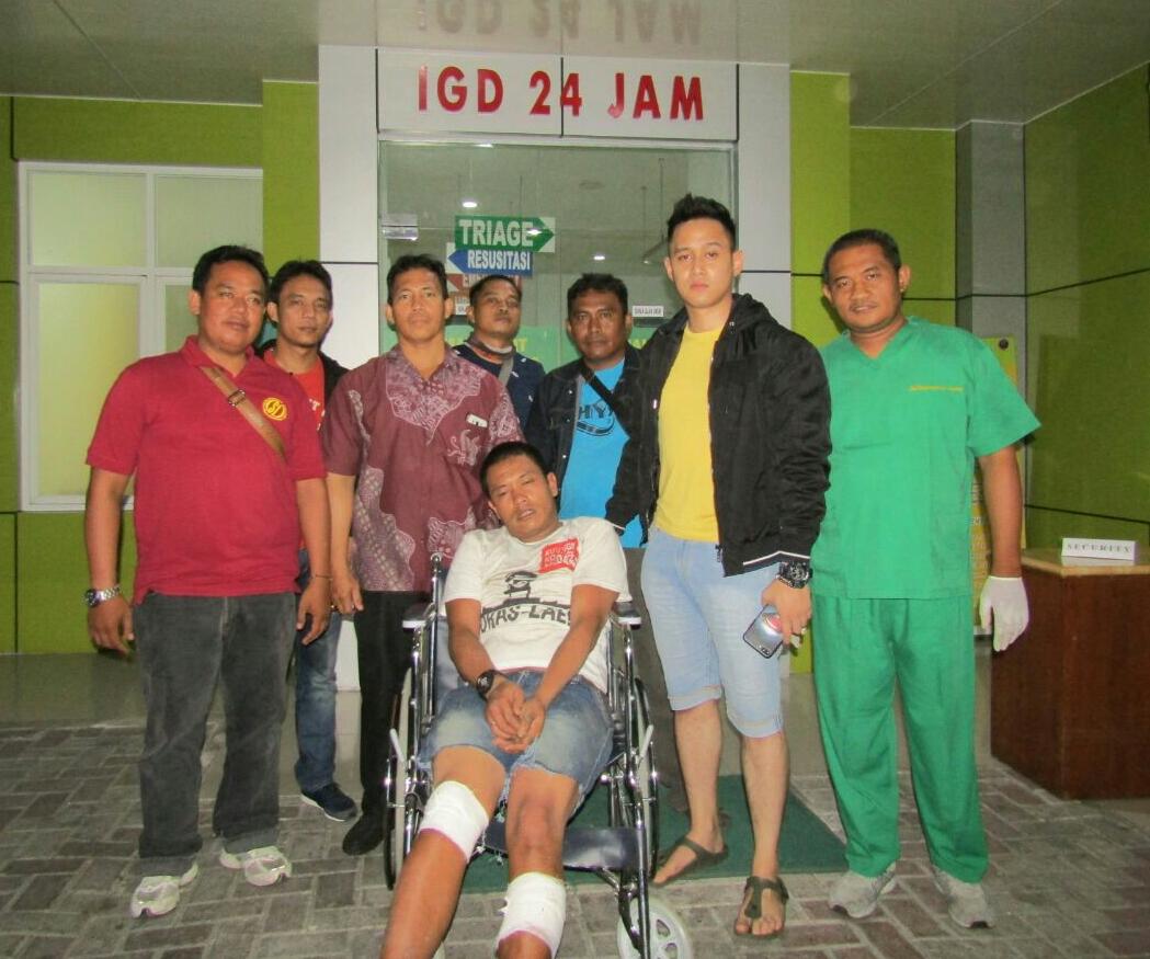Door...Timsus Polsek Medan Baru Tembak Pelaku Pencurian Dengan Kekerasan 