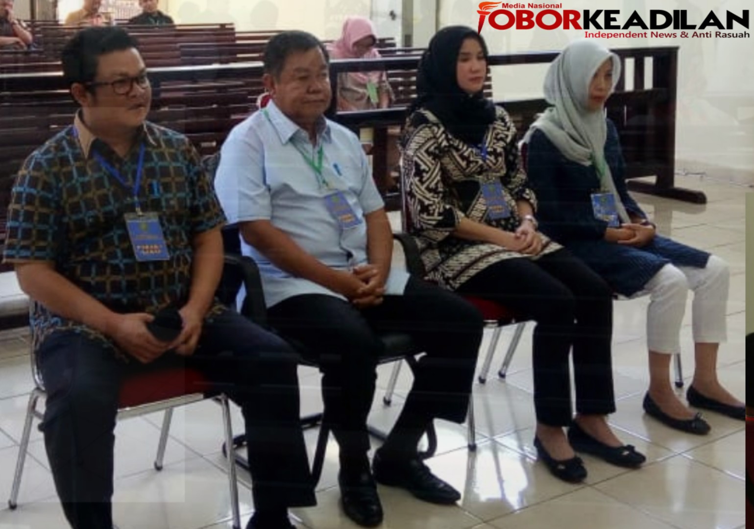 Bupati Basel Justiar Noor Dimaki Hakim Tipikor, Karena Ajari Sang Isteri Bersaksi Saat Diadili