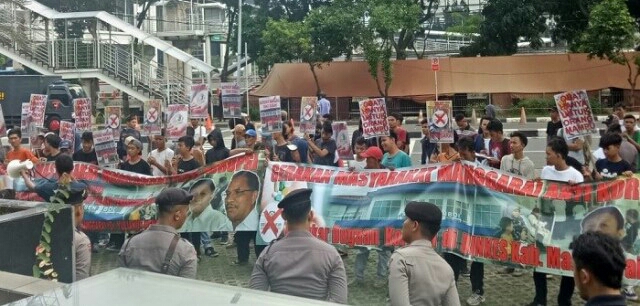 Dugaan Korupsi Dana Kesehatan, Sejumlah Elemen Masyarakat Manggarai Demo di KPK