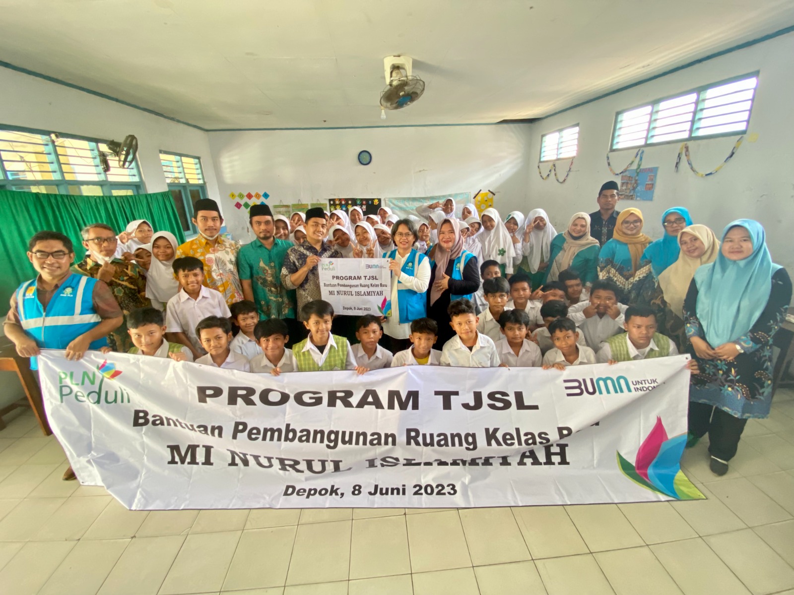 Peduli Pendidikan, PLN Bantu Sekolah Bangun Ruang Kelas Baru