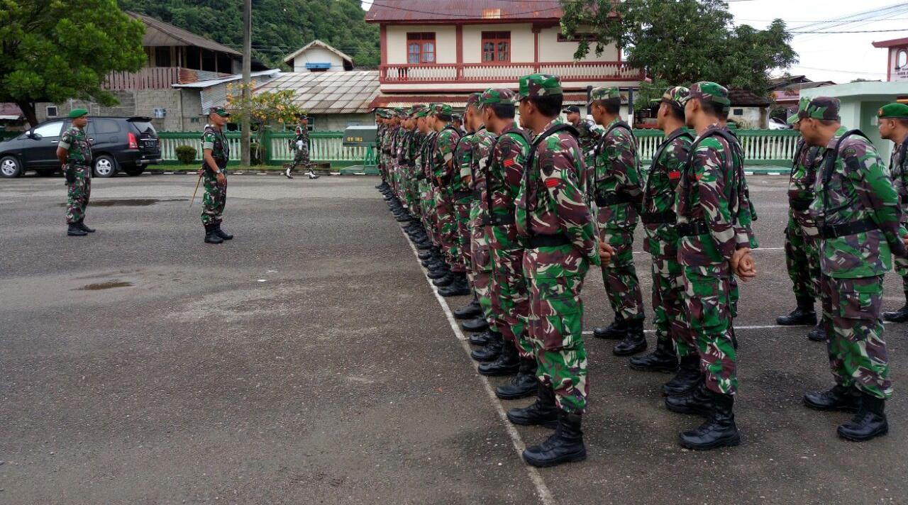 Antisipasi Kerawanan, Dandim 0107/Aceh Selatan Pimpin Apel Siaga Satu