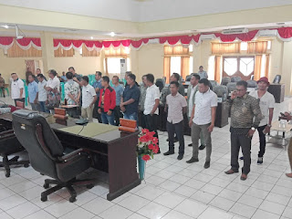 25 Anggota DPRD Rote Ndao Mengikuti Gladi Persiapan Pelantikan.