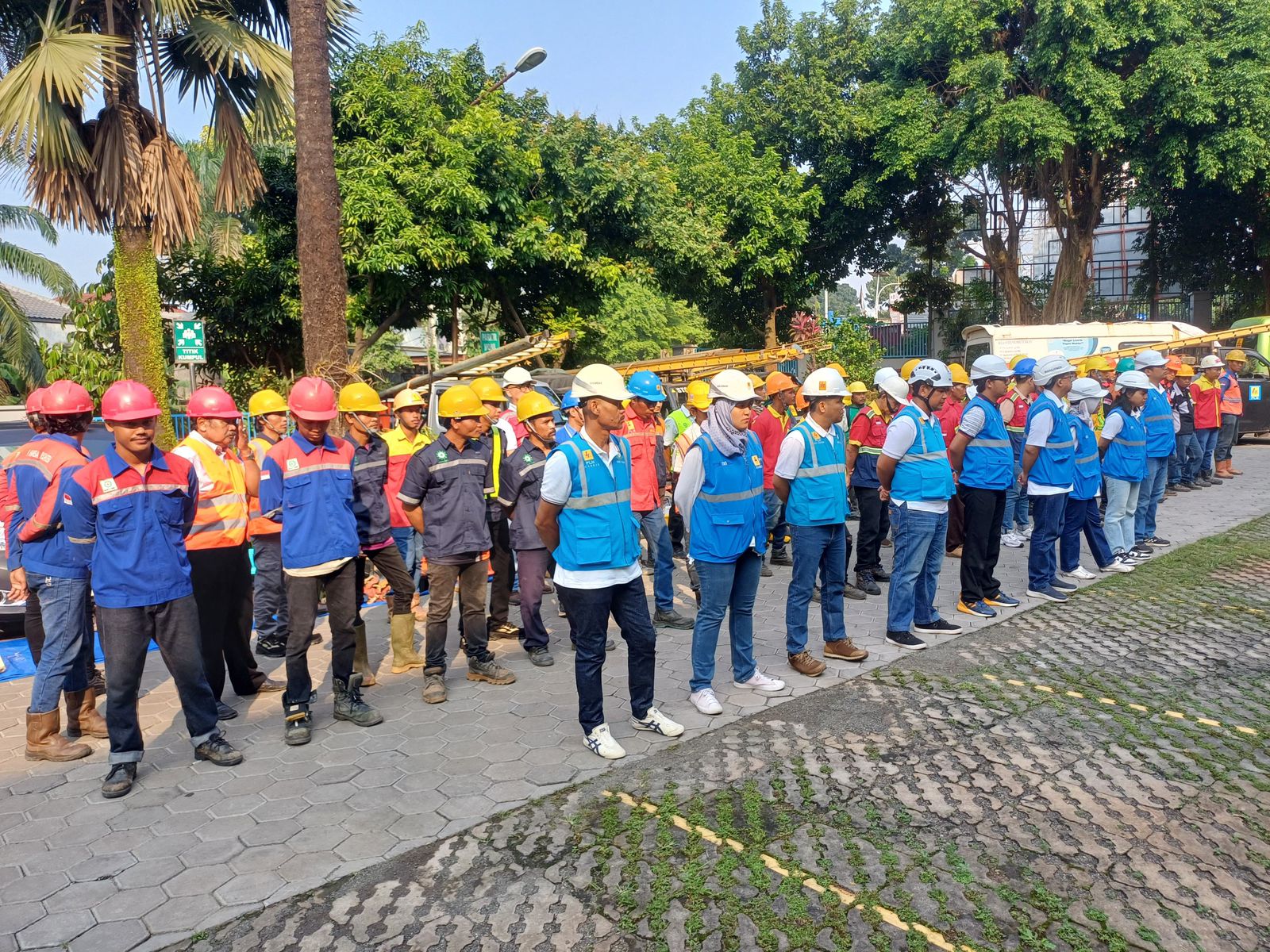 PLN UP3 Depok Gelar Inspection Day K3, Tingkatkan Kesiapsiagaan Mitra Kerja