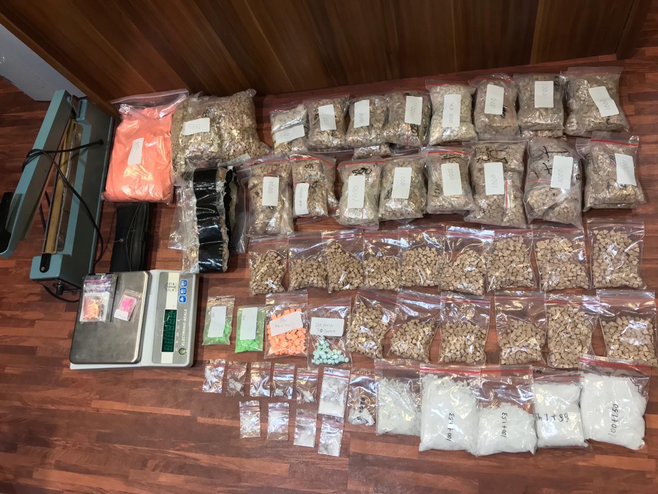 Ungkap Jaringan Malaysia, Kalimantan, Jakarta, Polisi Sita Puluhan Ribu Pil Ekstasi