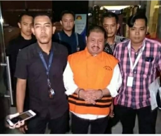 KPK Memperpanjang Masa Tahanan Bupati Bengkalis Selama 40 Hari Kedepan