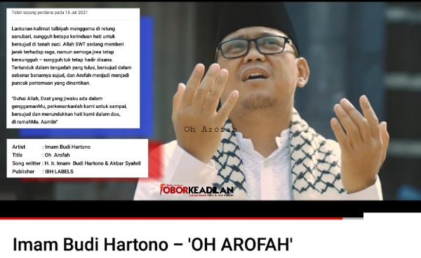 Hargai Kritikan Netizen, IBH Wakil Wali Kota Depok Batal Rilis Lagu Berjudul "Oh, Arofah"