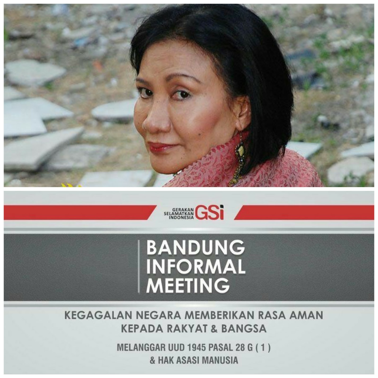 Pembukaan GSI Ratna Sarumpaet ; Sulit Membayangkan 250 Juta Rakyat Indonesia Sekarang Hidup Seburuk Ini