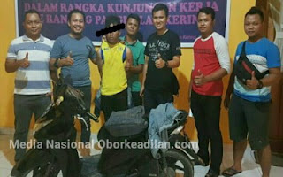 PELAKU PEMBUNUHAN di DESA LALANG KABUNG , TERCIDUK OLEH DITRESKRIM POLSEK SIAK 