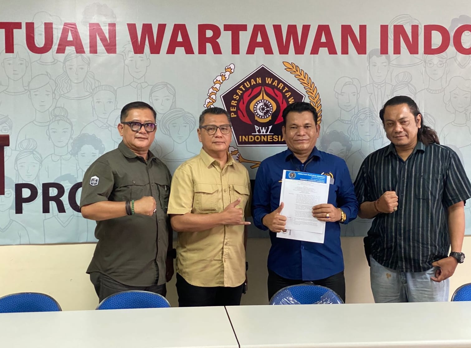 Rudolf Simbolon Gantikan Eky Lumbantoruan sebagai Plt Ketua Pokja PWI Jaktim