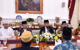 Presiden Ajak Ulama Jaga Keamanan Negara Dari Ormas Radikal