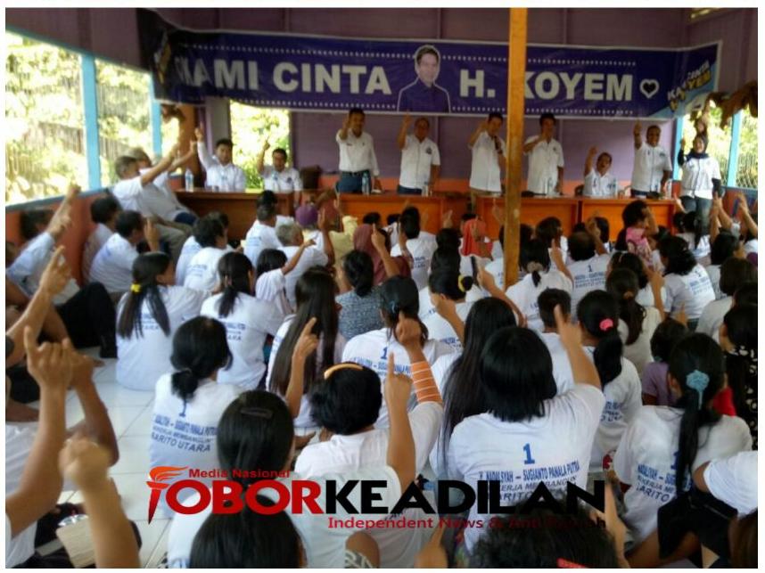 H. Koyem : Ini Janji Saya, Akan Realisasi Usulan Jalan Desa 10 KM Setelah Pilkada