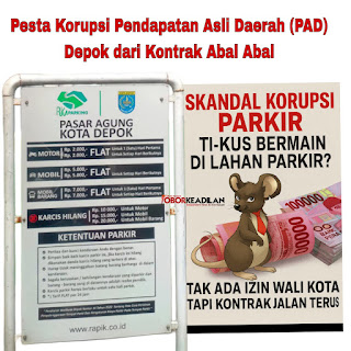 Pesta Korupsi di Balik Sewa Lahan Parkir Depok? Sekda & Wali Kota Bungkam, Ormas Turun Tangan"