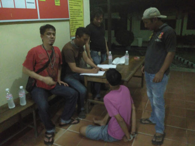 PENODONG PASANGAN MUDA MUDI DI MENGGALA LAMPUNG, DI RINGKUS POLISI