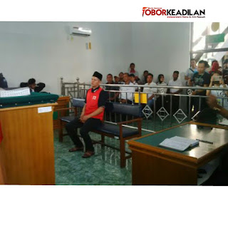 BANDAR NARKOBA PEMILIK SABU 40 KG DIVONIS HUKUMAN  PIDANA MATI