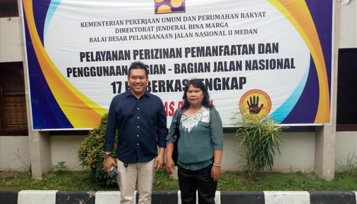 Merasa Dipermainkan Kemen-PUPR, Erna Sitompul Datangi Bina Marga Sumut Didampingi Ketua Komisi D DPRD Provinsi