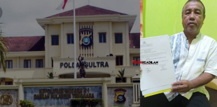 Jabal Nur Selaku Forum Komunikasi Masyarakat Sulawesi Tenggara Resmi Melaporkan PT. MBS Ke Polda Sultra 