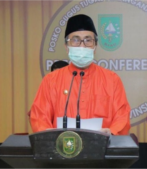 Basmi Corona, Gubri Menghimbau Masyarakat Gunakan Masker.