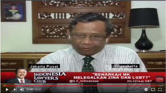 Mahfud MD Ungkap Dana 100 Juta Dollar Masuk ke Indonesia untuk Menggolkan LGBT dan Zina Dibolehkan