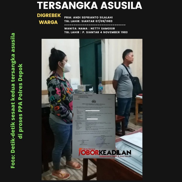 Terlibat Perzinahan, Wanita PNS Lemhanas Digerebek Polisi Bersama Warga Kota Depok