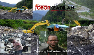 PENAMBANG EMAS ILEGAL DEGEUWO PAPUA MENGGILA, IKATAN MAHASISWA PAPUA (IMAPA) BEREAKSI KERAS. 