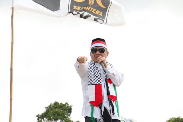 Ketua Fraksi PKS: Aksi Hari Ini Momentum Kukuhkan Solidaritas Untuk Kemerdekaan Palestina dan Boikot Amerika