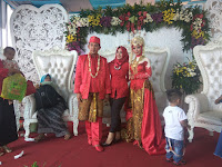 HAPPY WEEDING HAERUNISA & M.IKHWANUDIN  AT KEMIRI TANGERANG CITY.