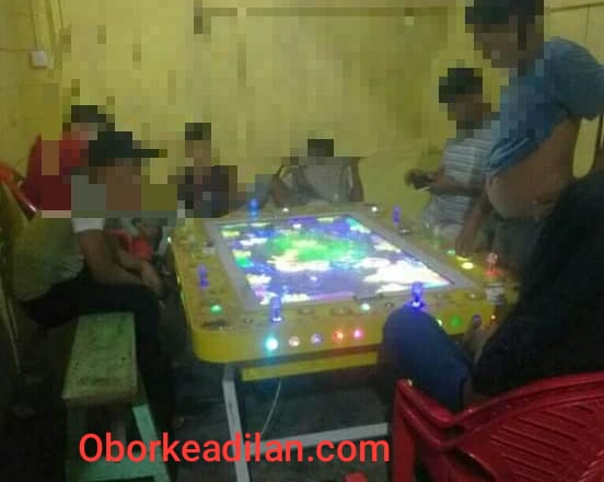 Mesin Judi Tembak Ikan Merambah Sampai ke Desa, Diseputaran Kec Pinggir dan Talang Muandau, Kab Bengkalis Riau
