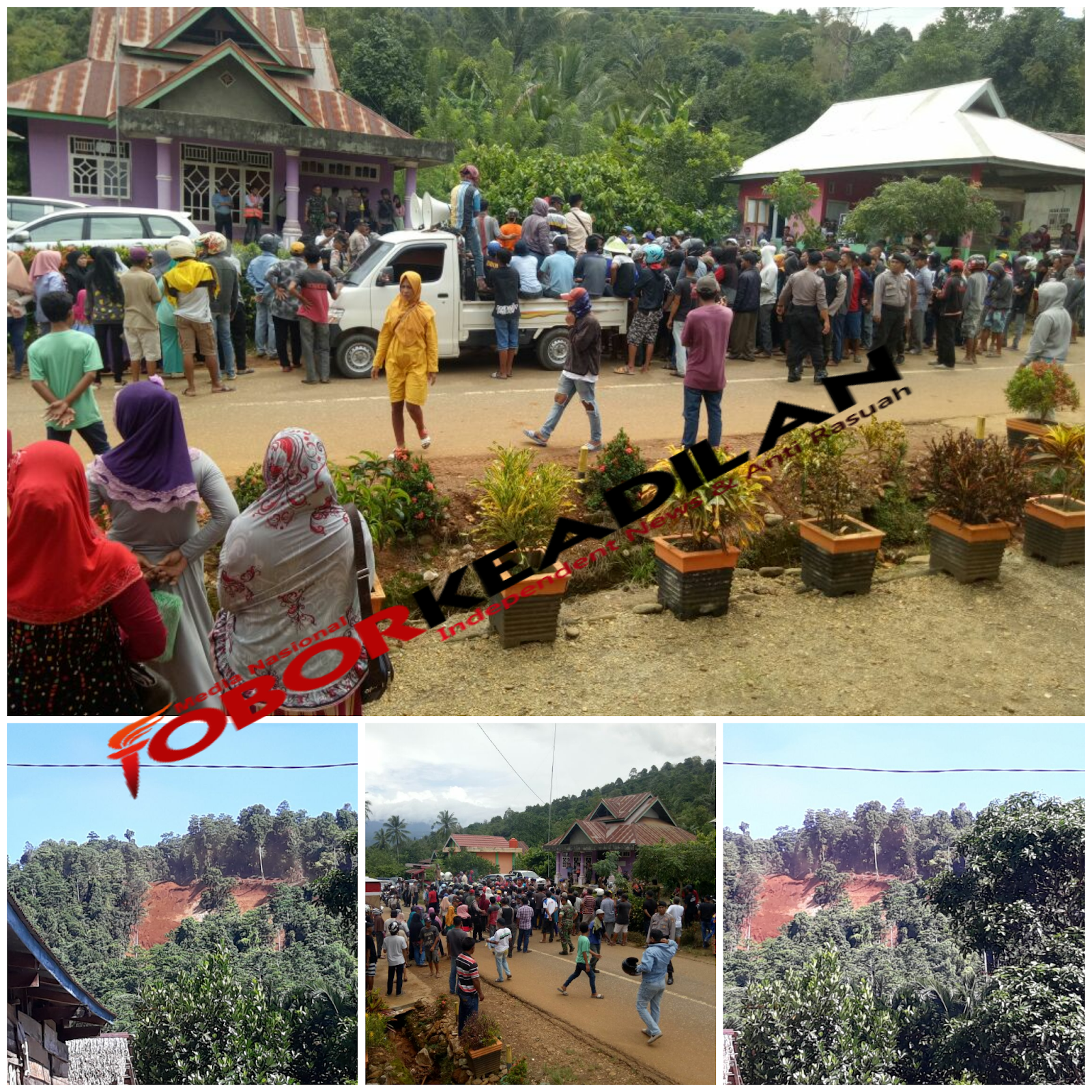 MASYARAKAT DESA DONGGALA KECAMATAN WOLO KABUPATEN KOLAKA BINGUNG DENGAN AKTIVITAS PERTAMBANGAN PT. CERIA 