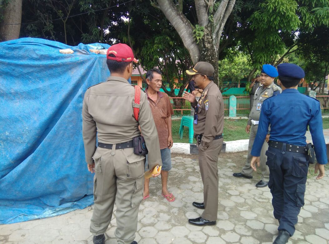 Targetkan  Piala Adipura, Pemkab Pelalawan Terjunkan Satpol PP